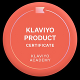 Klaviyo Product Certified